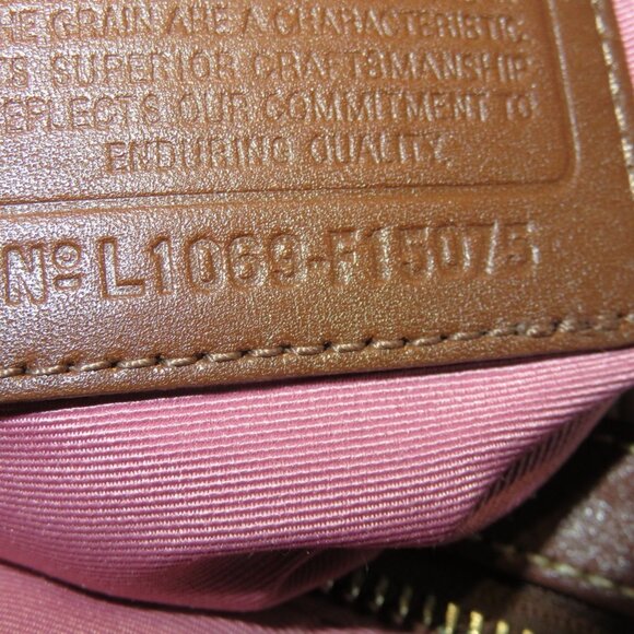 Coach 2010 Soho Lynn Hobo Buckle Bag in Pearlescent White Brown Leather Trim - Picture 6 of 14